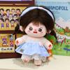 En stock Venta al por mayor 20cm Muñeca de algodón Vestido Lolita Traje de sirvienta Muñeca Estrella Ropa de muñeca