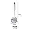 Espátula de acero inoxidable 304, cuchara sopera, juego de utensilios de cocina, espátula para freír, colador, cuchara de cocina para hotel, juego de cinco piezas
