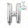Globos de Papel de Aluminio Delgados con Letras del Alfabeto Inglés A-Z Versión Americana de 16 Pulgadas (40 cm) Decoración para Fiesta de Cumpleaños