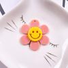 Hanfeng Acrílico Composto Artesanato Smiley Flor Moda Telefone Corrente Acessórios Chaveiro Brincos Faça Você Mesmo 35mm
