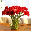 Decoración del Hogar Primavera y Verano Flores de Amapola Mini de PU, Flores Artificiales para Accesorios de Fotografía de Bodas, Flores Falsas Ins