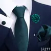 Venta Caliente Transfronteriza para Hombre Negocios Gama Alta Corbata Formal de Bolsillo para Negocios Set de Corbata 8cm Grande Suministro Listo