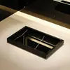 Prateleira de Armazenamento para Bandeja de Banheiro Quarto de Hóspedes Modelo de Banheiro Banheiro Balcão de Hotel Rack de Armazenamento para Cosméticos Suprimentos para Lavar as Mãos e Escovar os Dentes