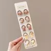 Goma para el pelo de dibujos animados de frutas de verano para niños y niñas, Cuerda para el pelo pequeña tipo 'chirrido', Accesorios para el pelo de alta elasticidad, Diadema