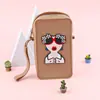 Bolsa de Silicona para Teléfono Móvil de Belleza Transfronteriza, Bolso Cruzado para Exteriores, Billetera para Monedas, Bolsa de Almacenamiento con Correa, Venta al por Mayor Directa de Fábrica