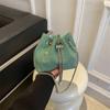 Bolso Cubo de Taladro Completo Verano 2024 Nueva Moda Cadena Bolso Diamante Diseño Nicho Bolso de Hombro Trendy Venta al por Mayor