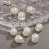 Perla de Agua Salada Imitación de Diosa de Gama Alta Forma Especial 12*15mm Perla de Imitación Accesorios para Joyería de Collares Pulseras con Cuentas para Manualidades