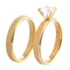 Anillos de Diamantes Populares Europeos y Americanos, Joyería de Zirconia de Acero Inoxidable, Anillos de Pareja, Anillos de Acero de Titanio con Incrustaciones de Diamantes Escarchados para Mujer, Venta al por Mayor de Joyería