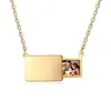 Accesorios Navideños Europeos y Americanos Popular Personalizado Creativo Desplegable Sublimación Foto Sobre Collar Transfronterizo Amazon