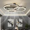 Lámpara Ventilador para Sala de Estar Nórdica Simple y Atmosférica Dormitorio Pasillo Lámpara Principal Lámpara de Techo de Gama Alta Inteligente Lámpara de Ventilador Integrada