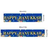 Amazon Transfronteiriço Novo Candelabro Hanukkah Judaico Banner Decoração de Jardim Suprimentos para Festa Tecido de Fundo