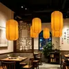 Nuevo Candelabro de Tela Estilo Chino, Linterna Impresa Estilo Chino para Hotel y Restaurante, Iluminación Retro Inspirada en Zen para Restaurantes y Restaurantes de Hot Pot