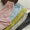 Pantalones Finos Frescos Clase A para Niños de Algodón Puro Largos de Algodón de Bambú Pantalones para Niños y Niñas Estilo Primavera y Verano para Niños Ropa Infantil
