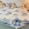 Artículo Individual/Fresco Azul Cuadros Cama para Cachorro Sábana Protector de Colchón Simmons Protector de Colchón Funda de Almohada 1.8m1.5 Juego de Tres Piezas 3