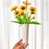 Tubo para Arranjo de Flores de Cemitério Personalizado, Flores Artificiais de Plástico, Flores Secas, Cesta de Flores para o Festival Qingming, Arranjador de Flores para Gramado de Culto aos Ancestrais no Cemitério