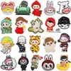 Pegatinas de Tela Bordadas de Personaje de Anime Xiaotian Parches Decorativos para Bolsos de Muñeca Monstruo de Boca Grande Sello Bordado para Computadora