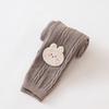 Leggings para Niñas Primavera y Otoño Delgados de Algodón Calcetines Legging (No Cubren los Pies) Ropa Exterior Oso de Dibujos Animados Conejo Pantimedias de Nueve Puntos para Niños