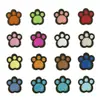 Venta caliente transfronteriza oso multicolor original pata de oso bordado para computadora tela bordada pegatinas para zapatos y sombreros accesorios decorativos para ropa carcasa de teléfono móvil parche