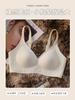 Ropa interior sin costuras para mujer push-up pecho pequeño grande anti-caída deportivo espalda bonita inalámbrico otoño e invierno sujetador de una pieza