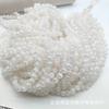 Venta caliente transfronteriza palomitas de maíz Color de galvanoplastia de cristal cuentas sueltas palomitas de maíz internas Cristal semiacabado con cuentas Accesorios para joyería DIY