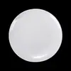 Plato de melamina imitación porcelana plástico plato redondo negocio de restaurante hotel especial blanco plato de autoservicio plato de hueso