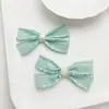 Nuevo Color Caramelo Seda Niños Diadema de Lazo Bolsas DIY Fundas para Teléfono Móvil Bolsas Ropa Accesorios Semi-Terminados