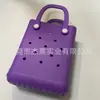 Fornecimento Direto da Fábrica Bolsa EVA com Furos Mini DIY Decorativa Portátil Bolsa com Furos Mini Bolsa de Praia