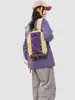 Mochila Outdoor de Contraste Colorido Xadrez Estilo Novo 2026 Transfronteiriça Leve com Cordão Bolsa para Caminhada Mochila para Estudantes para Ir e Voltar Viagem