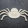 Calavera Transfronteriza Halloween Gato Bruja Piezas de Madera Adorno Colgante Decorativo Araña Calabaza Fantasma de Madera Festival Adorno Colgante diy Relleno de Color