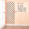 Estante de flores de pared para colgar en la pared, para balcón, sala de estar, soporte de flores de madera maciza, decoración, estante de escalada, pequeña cesta colgante para flores de jardín