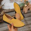 Artículos de Comercio Exterior Más Vendidos Disponibles para Pedidos Urgentes, Se Envían Grandes Cantidades, Zapatos de PU de Punta Redonda con Suela de Plataforma, Tejido de Malla, Boca Baja de Goma