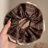 Goma de pelo grande estilo coreano para mujer, alta elasticidad, banda elástica para el pelo duradera, accesorio para el pelo de encaje de alta gama, venta al por mayor