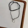 Nuevo Collar de Mariposa con Piedras Naturales y Perlas Estilo Chinoiserie Diseño de Nicho Cadena para Clavícula de Plata Antigua de Tíbet para Mujeres Gama Alta