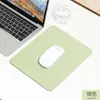 Mouse Pad de Couro Pequeno Cor Sólida Pad de Mesa Pad de Couro para Laptop Tablet Resistente a Manchas Teclado Pad para Jogo