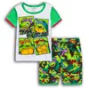 Roupa de Casa de Algodão para Menino de Manga Curta do Homem-Aranha Roupas Infantis Traje Primavera e Verão Roupas de Ar Condicionado Pijama Infantil Cartoon