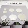 Nuezas Piezas Redondas Coloridas de Imitación de Concha Acrílica Adornos Colgantes para Carrillones de Viento Materiales Hechos a Mano para Ropa Accesorios para Joyería DIY