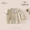 Novedades de Otoño Ropa para Bebés y Niños Pequeños Clase A Niñas Camisa Versátil con Lazo para Bebé Niña Manga Larga Suave y Cómoda