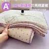 Colcha de Algodón Clase A Funda de Algodón Relleno de Algodón Colcha de Verano Colcha para Aire Acondicionado Colcha Delgada Juego de Tres Piezas para Dormitorio Lavable a Máquina