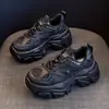 Zapatos Papá de Venta Caliente Europeos para Mujer, Nuevos Modelos Primavera y Otoño 2026, Zapatos de Moda Ins Versátiles de Suela Gruesa, Tenis Casuales Transpirables