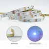Tira de Luz Pixel Meteoro Água Corrente RGB Programável 12V 5050 Ponto de Quebra Resume com IC Embutido 30 Luzes