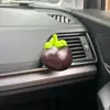 Aromaterapia para Coche Apple Clip de Perfume para Salida de Aire Decoración Creativa de Frutas Clip de Fragancia para Aire Acondicionado del Coche Adornos Decoración de Regalo