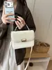 Bolso de mano pequeño cuadrado estilo coreano, ligero, transfronterizo, para mujer, nueva colección invierno 2025, bolso de hombro con estampado de mariposas, bolso cruzado elegante