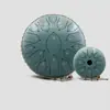 En stock: Tambor colorido, etéreo de 13 pulgadas y 15 tonos con forma de loto, un instrumento de percusión para meditación y atención plena, con un diseño de estilo chino