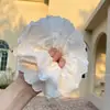 Gravata de Cabelo Elegante e Suave Estilo Coreano 2025 para Mulheres, Nova Faixa de Cabelo de Renda para Penteados de Coque, Acessório de Cabelo