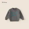 [Suéter] Grande Promoção Não Reembolsável Bangxuan Roupas Infantis Outono e Inverno Cardigã Malha Infantil Malha Feminina