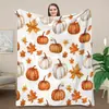 Venta Caliente Transfronteriza Manta de Franela para Halloween Manta Decorativa con Impresión Digital de Alta Definición Manta Suave y Amigable con la Piel