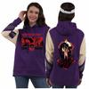 Sudadera con capucha para pareja de talla grande con forro polar de Amazon, sudadera con capucha y empalme transfronterizo, Berserk Sword Wind Legend