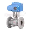 Válvula de Bola Flangeada Eléctrica de Acero Fundido Q941F-16C DN25 32 40 50 65 80 100 125 150
