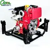 Bomba de Agua Diésel Manual Jundong Power de 2.5 Pulgadas y 13 Caballos de Fuerza para Bomberos, Rescate de Emergencia, Alta Presión y Alto Levantamiento