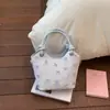 Bolsas Estampadas Tendência de Nicho Primavera e Verão para Mulheres 2026 Nova Bolsa Transversal Versátil Bolsa de Mão Exquisita Bolsa Saco